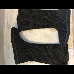 Ugg Crochet Knit Boots 9